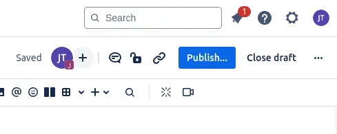 Publishing the Confluence page with embedded custom code, publish custom code Confluence